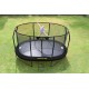 JumpKing 10ft x 15ft Oval JumpPod Trampoline 