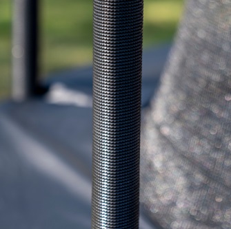 Jump King Trampoline Frame weld close up