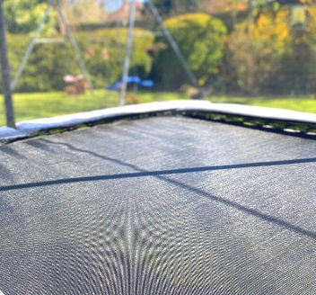 Jump King Trampoline Frame weld close up